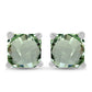 Cercei din Argint 925 ( 1.09 grame ) cu Ametist Verde 1.22 Carate