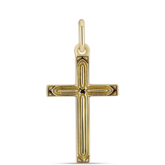 Cruce Pandantiv din Aur de 14K ( 1.32 grame )