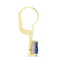 Cercei din Argint 925 Placat cu Aur ( 1.45 grame ) cu Albastru Drusy 2.44 Carate