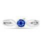 Inel din Argint 925 ( 2.28 grame ) cu Safir Albastru Australian 0.39 Carate