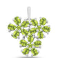 Pandantiv din Argint 925 ( 2.3 grame ) cu Peridot Changbai 2.61 Carate