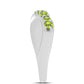 Inel din Argint 925 ( 3.51 grame ) cu Peridot Changbai 0.52 Carate