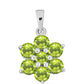Pandantiv din Argint 925 ( 0.96 grame ) cu Peridot Changbai 1.98 Carate
