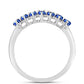Inel din Argint 925 ( 2.97 grame ) cu Safir Albastru Australian 1.35 Carate