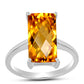 Inel din Argint 925 ( 2.69 grame ) cu Citrin Ural 4.7 Carate