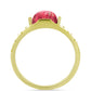 Inel din Argint 925 Placat cu Aur ( 3.5 grame ) cu Thulit 2.86 Carate