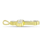 Cruce Pandantiv din Argint 925 Placat cu Aur ( 4.44 grame ) cu Sidef 3.94 Carate