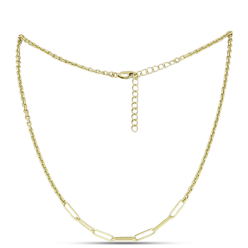 Set din Argint 925 Placat cu Aur ( 11.24 grame ) ( Colier+Brățară )