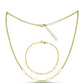 Set din Argint 925 Placat cu Aur ( 11.24 grame ) ( Colier+Brățară )