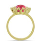 Inel din Argint 925 Placat cu Aur ( 4.31 grame ) cu Thulit 4.55 Carate