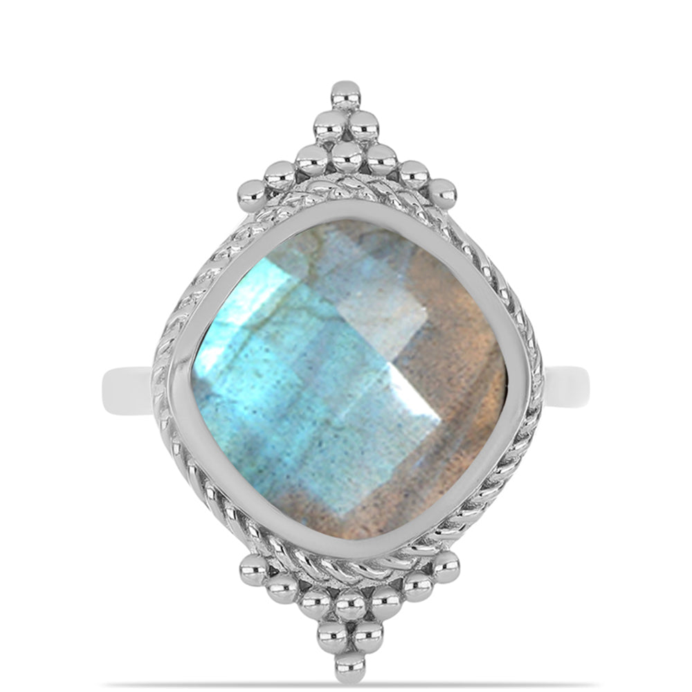Inel din Argint 925 ( 4.11 grame ) cu Gullgruvene Labradorit 5.85 Carate