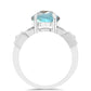 Inel din Argint 925 ( 4.01 grame ) cu Gullgruvene Labradorit și Topaz Alb 4.25 Carate