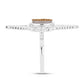 Inel din Argint 925 ( 4.98 grame ) cu Drusy Auriu 2.64 Carate