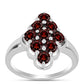 Inel din Argint 925 ( 3 grame ) cu Granat Barton 2.16 Carate