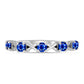 Inel din Argint 925 ( 2.13 grame ) cu Safir Albastru Australian 0.89 Carate