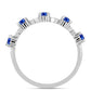 Inel din Argint 925 ( 2.13 grame ) cu Safir Albastru Australian 0.89 Carate