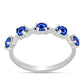 Inel din Argint 925 ( 2.13 grame ) cu Safir Albastru Australian 0.89 Carate