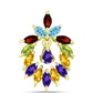 Pandantiv din Argint 925 Placat cu Aur ( 2.55 grame ) cu Granat Barton și Ametist Marocan 1.89 Carate