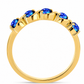 Inel din Argint 925 Placat cu Aur ( 1.8 grame ) cu Topaz Mistic 0.7 Carate