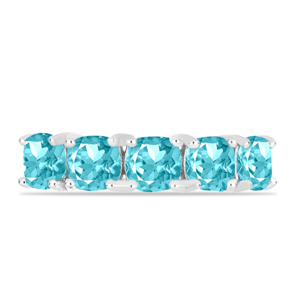 Inel din Argint 925 ( 1.99 grame ) cu Cuarț Paraiba 2.38 Carate