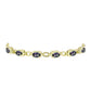 Brățară din Argint 925 Placat cu Aur ( 6.91 grame ) cu Topaz Mistic 2.17 Carate