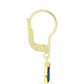 Cercei din Argint 925 Placat cu Aur ( 1.4 grame ) cu Diamant Albastru 0.14 Carate