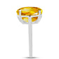 Inel din Argint 925 ( 2.93 grame ) cu Citrin Ural 5.83 Carate