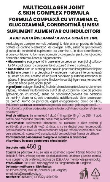 Premium Multi-Colagen  – cu elementul constitutiv natural pentru piele, cartilaje și articulații 2 
