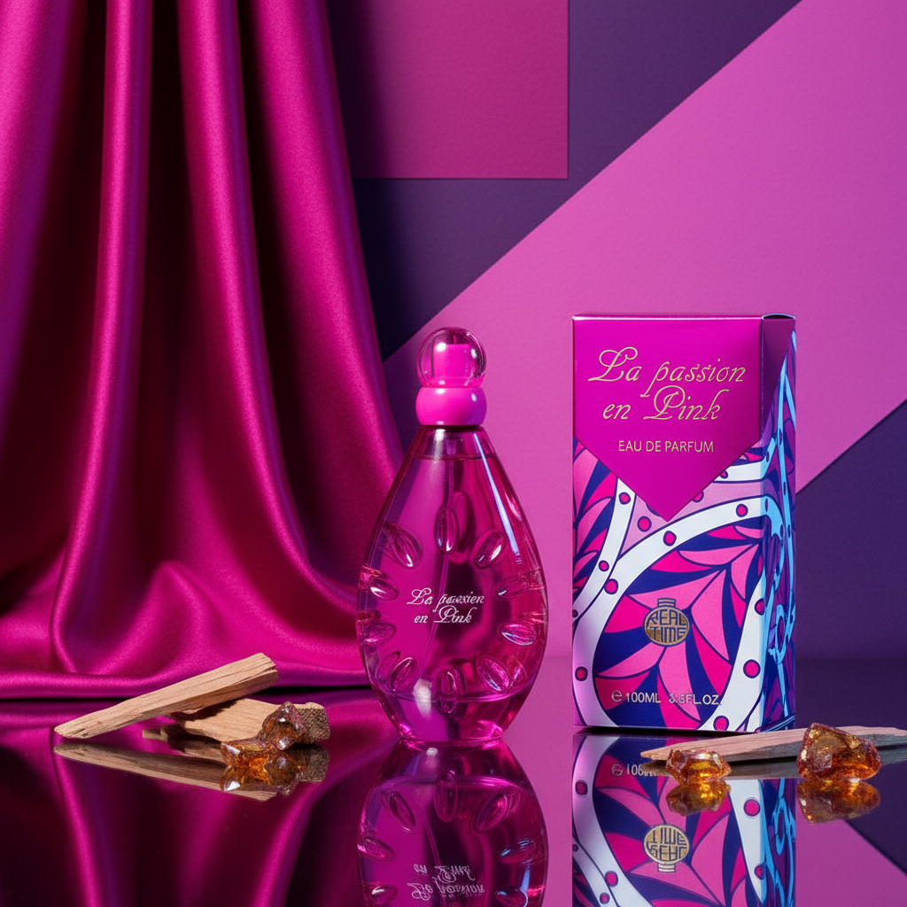 100 ml Parfum EDP LA PASSION EN PINK Parfum cu Arome Florale - Fructate pentru Femei