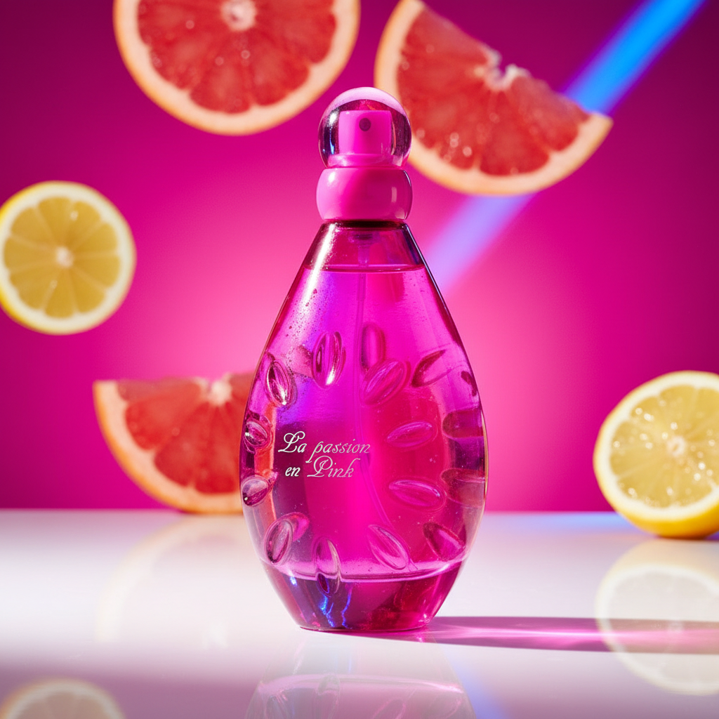 100 ml Parfum EDP LA PASSION EN PINK Parfum cu Arome Florale - Fructate pentru Femei