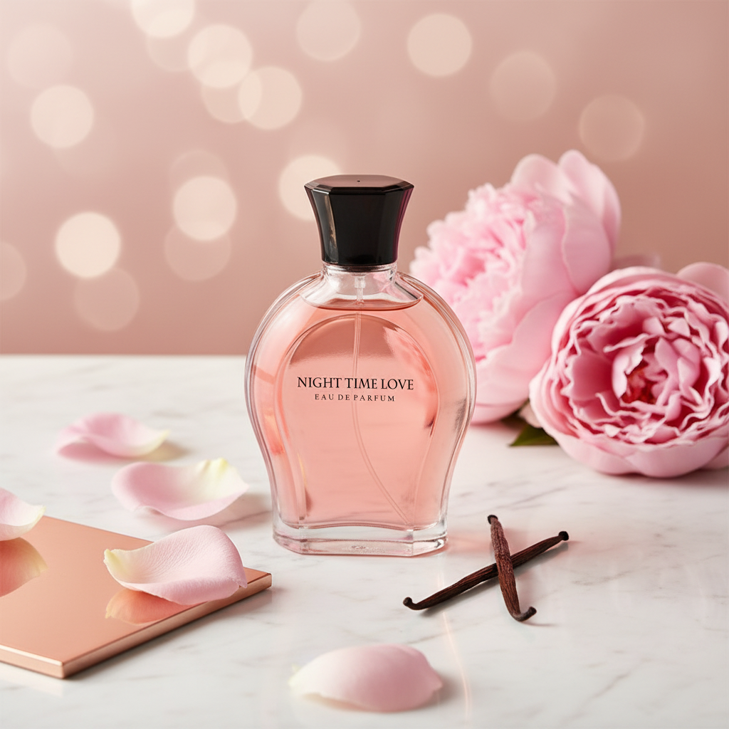 100 ml NIGHT TIME LOVE cu Arome Florale pentru Femei