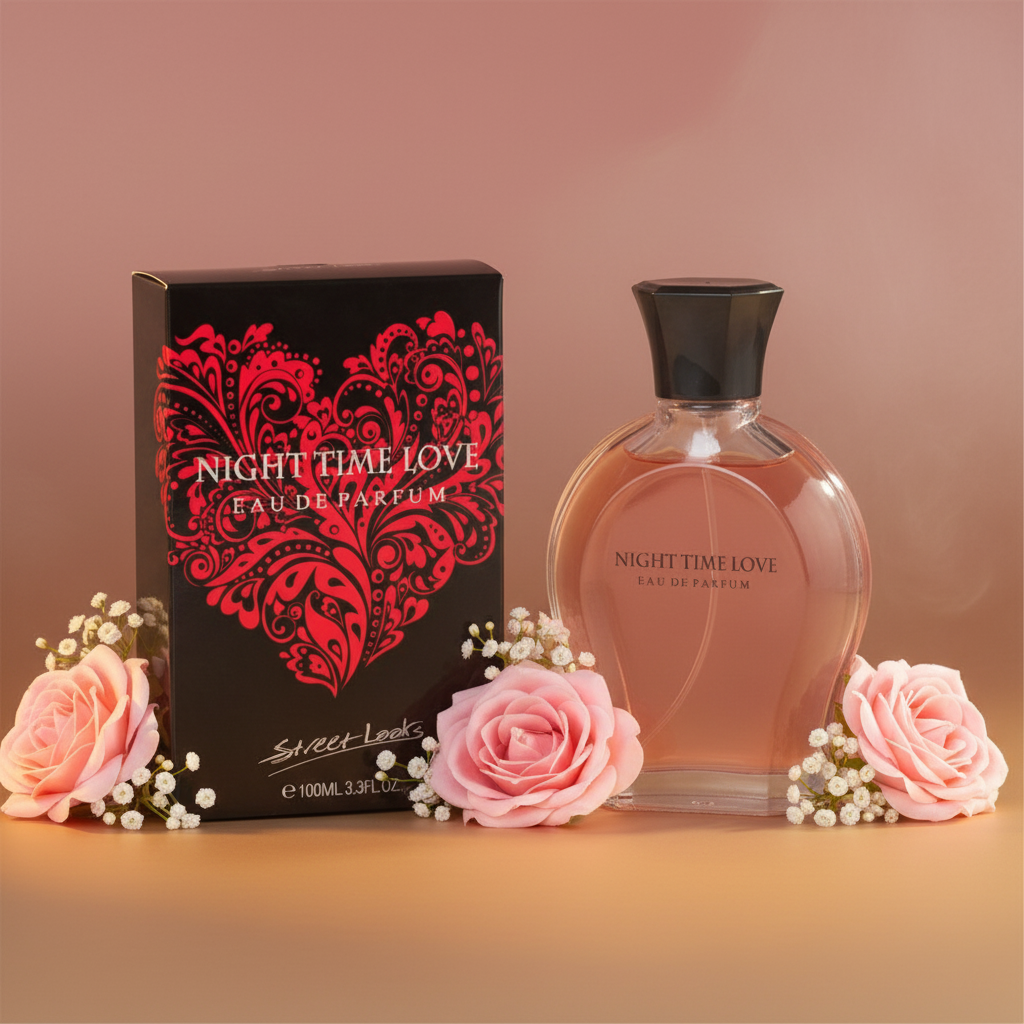 100 ml NIGHT TIME LOVE cu Arome Florale pentru Femei 4 