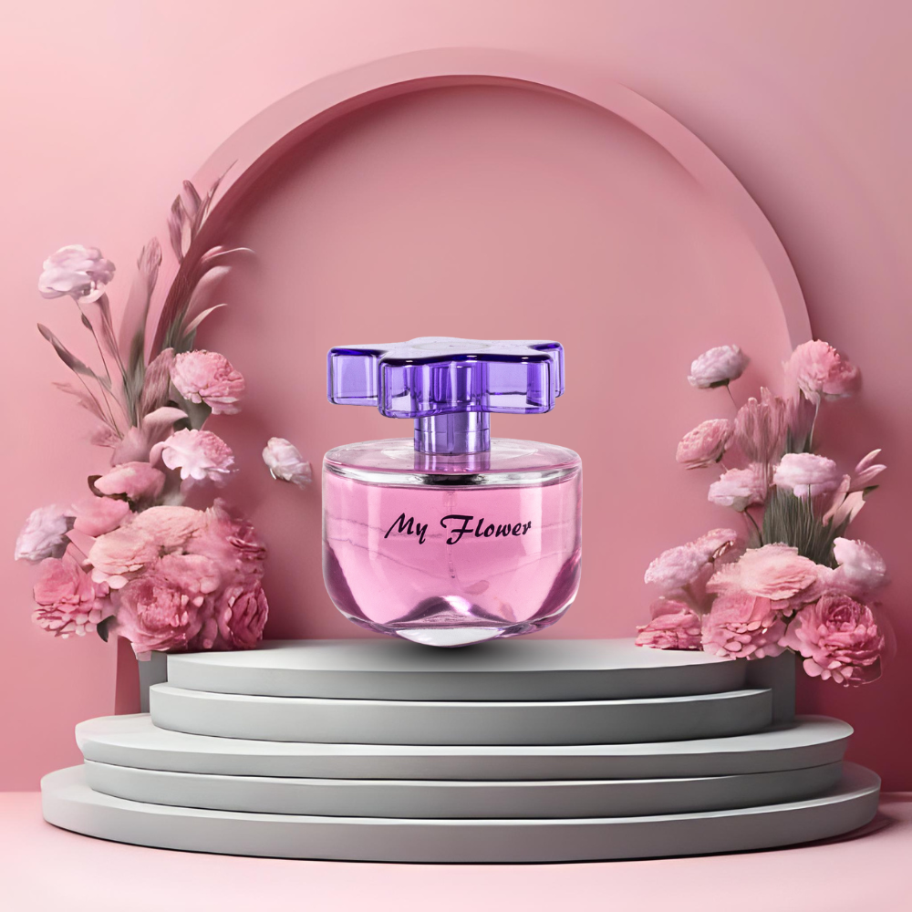 100 ml Parfum EDP "My Flower" cu Arome Floral-Picante penru Femei 5 