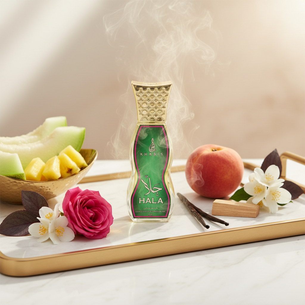 20 ml Ulei de Parfum HALA cu Arome Floral-Fructate pentru Femei 4 