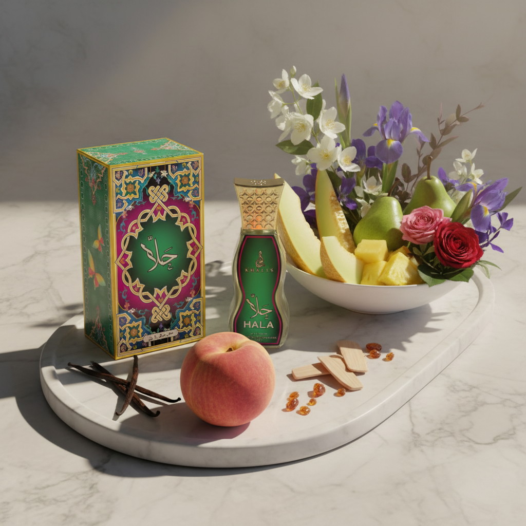 20 ml Ulei de Parfum HALA cu Arome Floral-Fructate pentru Femei 5 