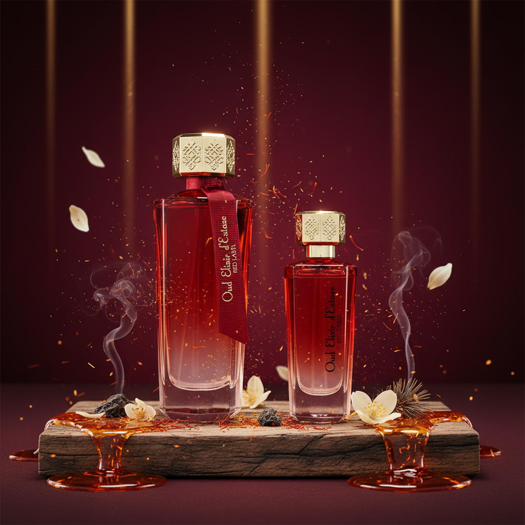 Linn Young EDP 100ml + 30ml "Oud Elixir Red" Ambrat – Floral