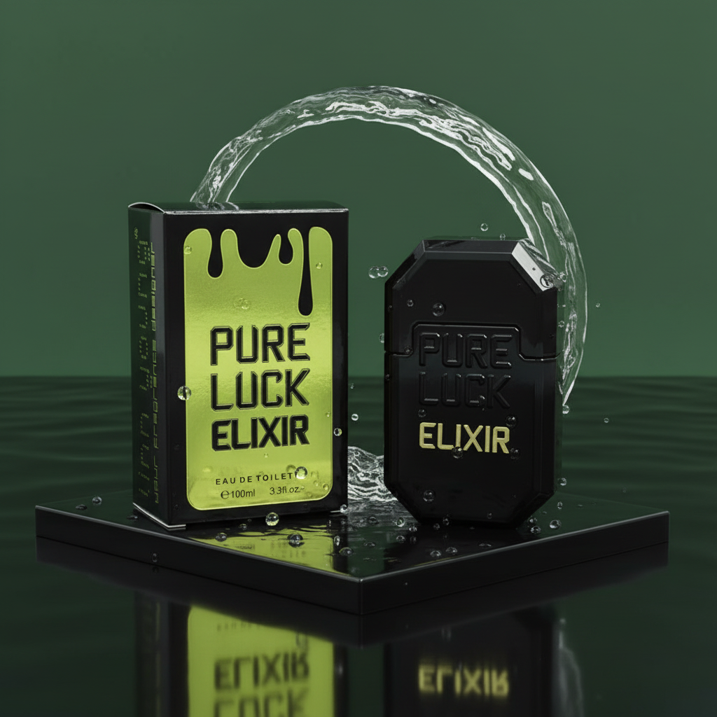 EDT 100ml "Pure Luck Elixir" – arome lemnos-aromatice