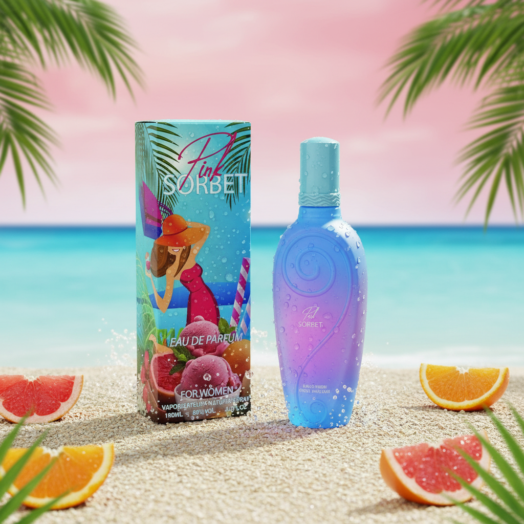 EDP 100 ml “Pink Sorbet” – cu aromă fructat-florală