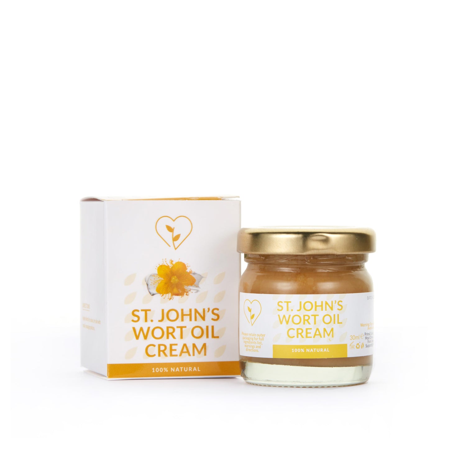 Crema de ulei de sunătoare de la St John's Wort /100% naturală/