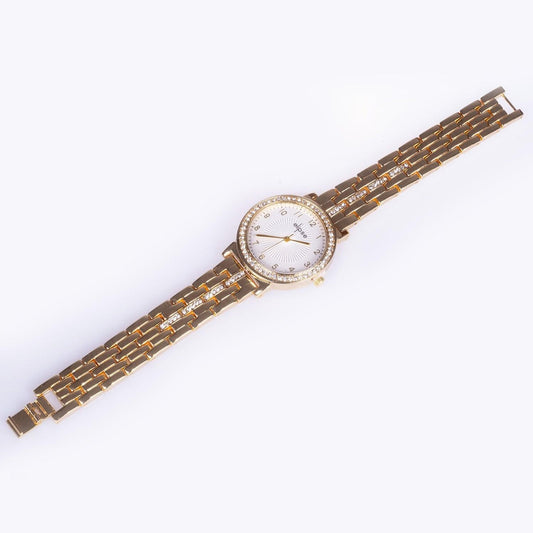 Ceas la Modă de Culoare Aurie - Bijuterii TV