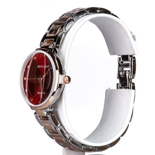 din Aliaj Placat cu Aur cu Cristal Roșu Emporia®