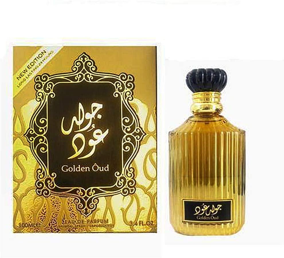 100 ml Eau De Parfum Golden Oud cu Arome Aromate Orientale, Unisex - Bijuterii TV