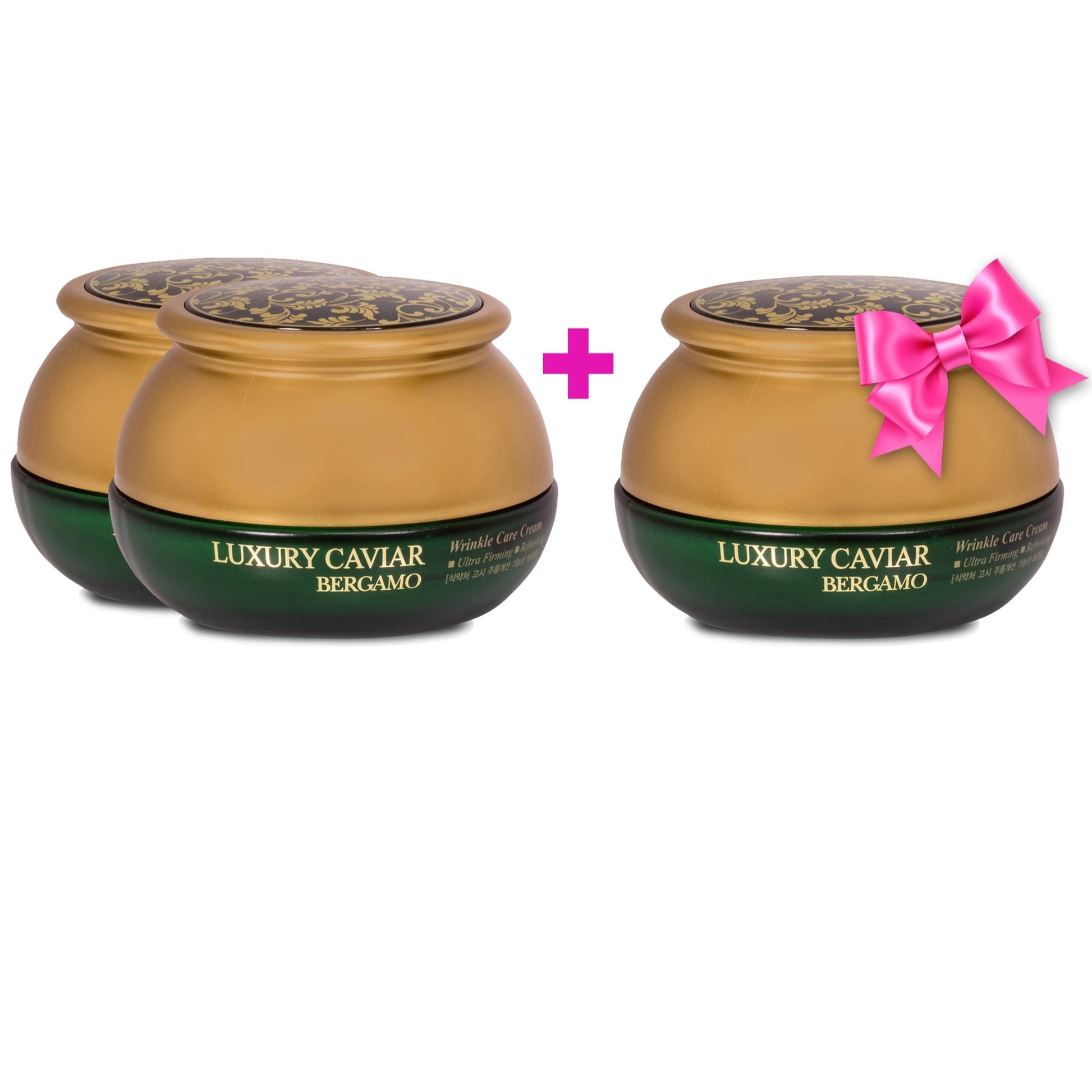 2+1 CADOU-Cremă de Lux Antirid cu Caviar, BERGAMO, 3x50g 1 