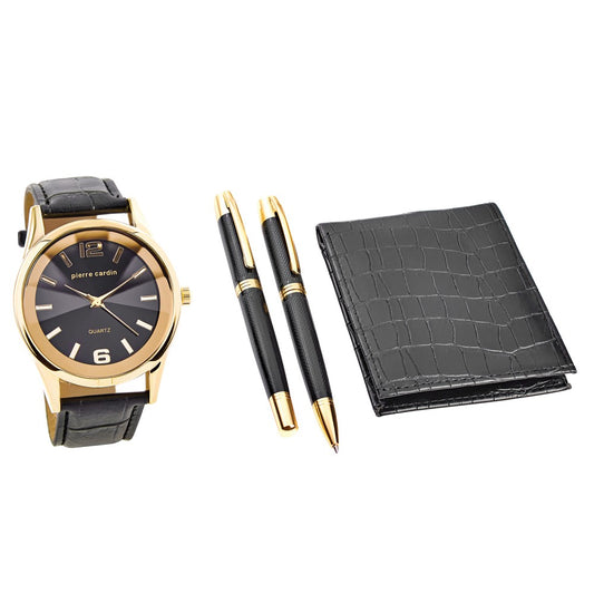 Set din Aliaj Placat cu Aur cu Cristal Alb Emporia®