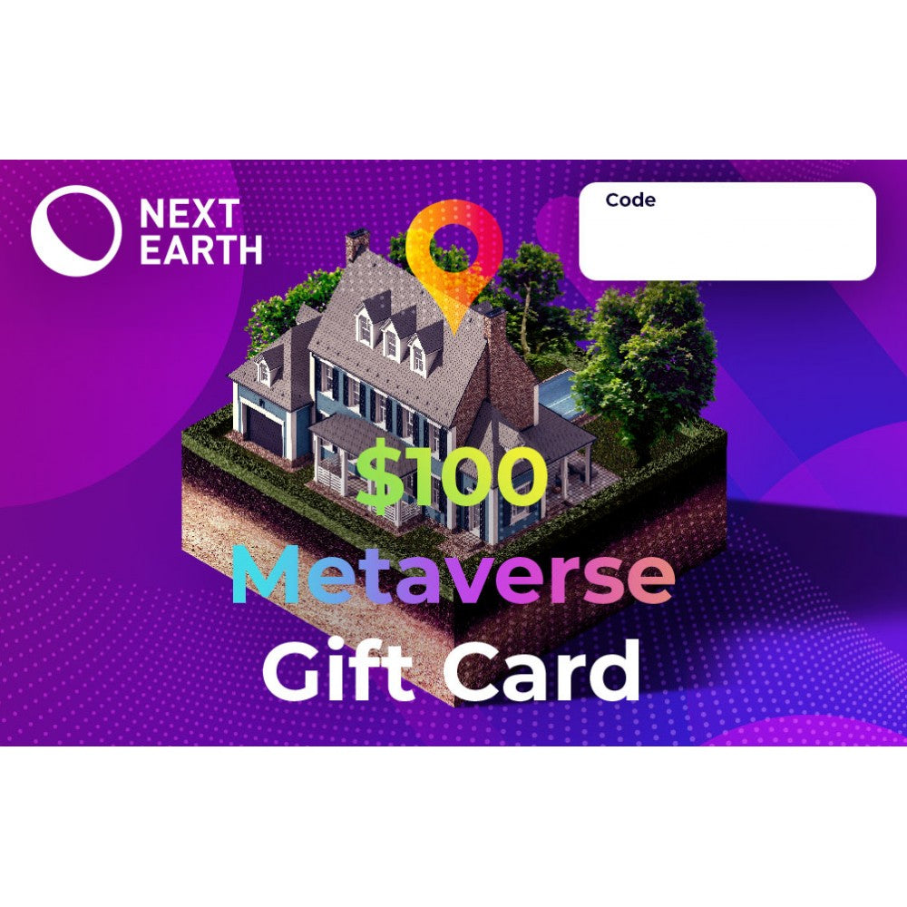 Card cadou Next Earth Metaverse