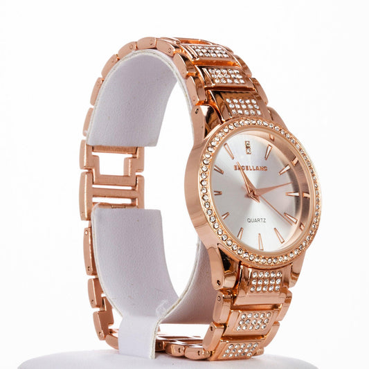 Excellanc ladies watch with metal bracelet - Bijuterii TV