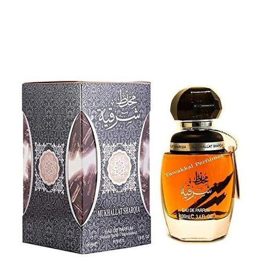 100 ml Parfum Mukhallat Sharqia cu Arome  Orientale Lemnos-Oud pentru Bărbați - Bijuterii TV