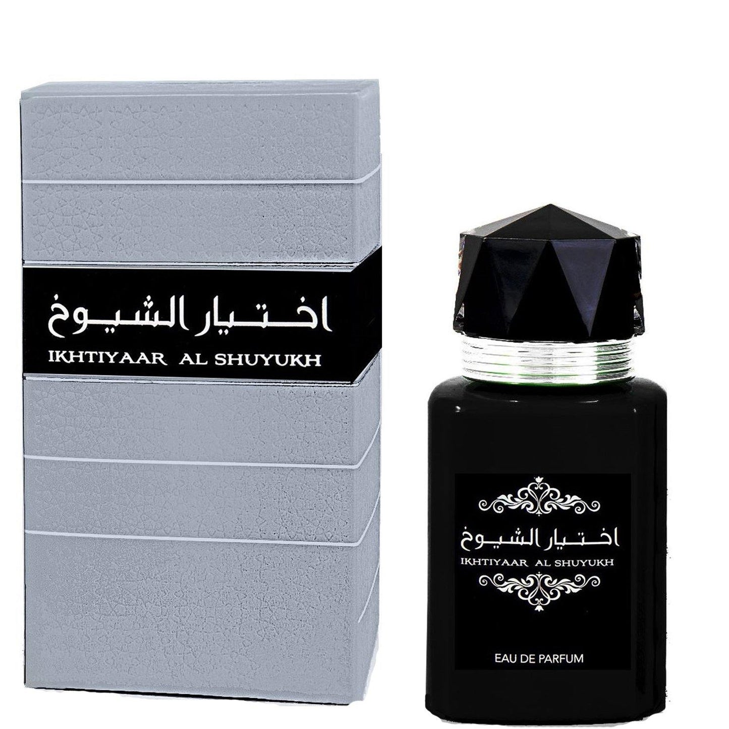 100 ml Eau de Perfume Ikhtiyar Al Shuyukh cu Arome Picant-Orientale si Mosc pentru Bărbați - Bijuterii TV