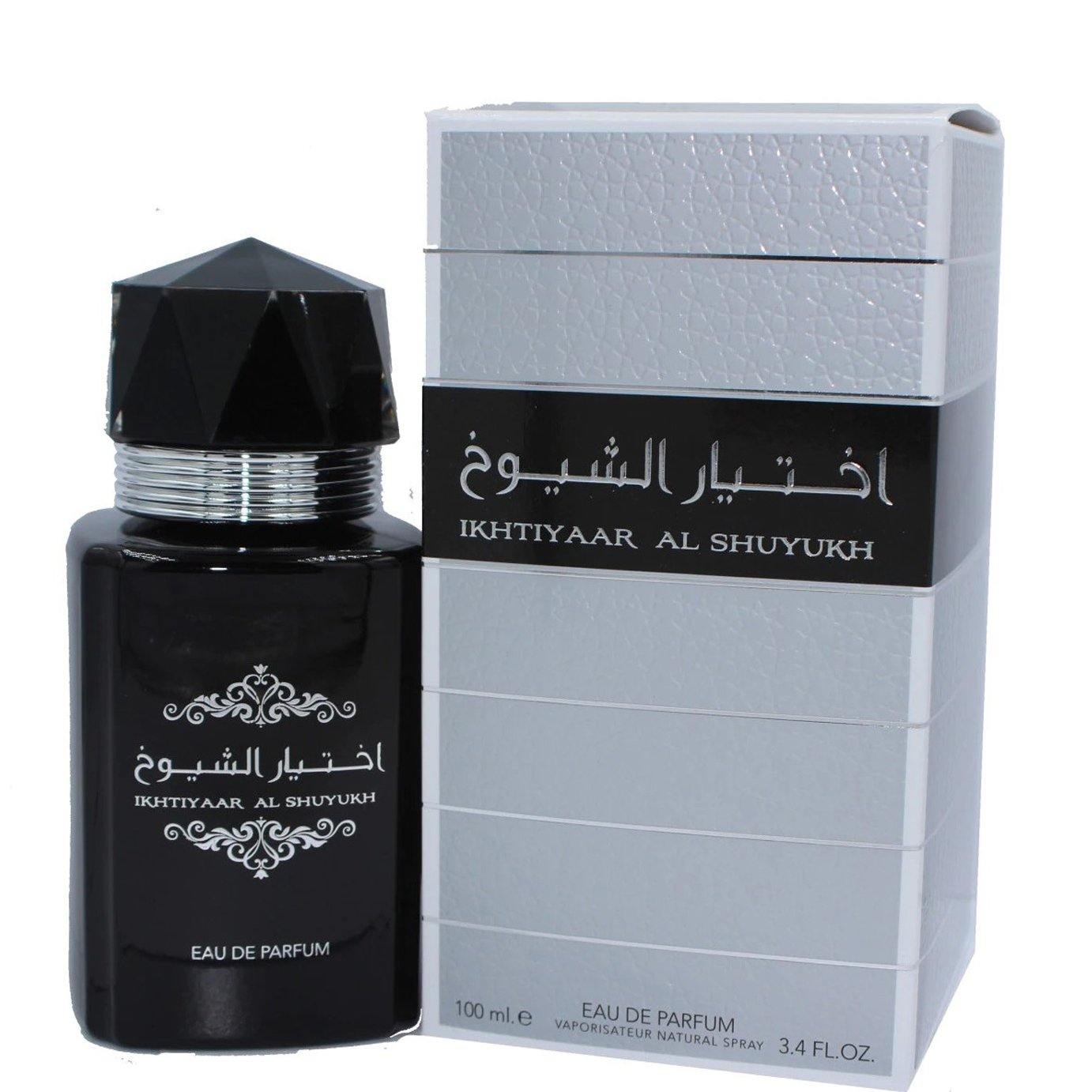 100 ml Eau de Perfume Ikhtiyar Al Shuyukh cu Arome Picant-Orientale si Mosc pentru Bărbați - Bijuterii TV
