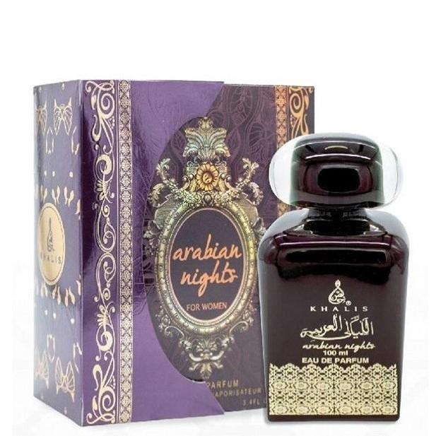 100 ml Eau de Perfume Arabian Nights Ambery cu Arome Florale și Santal pentru Femei - Bijuterii TV